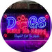 Humor Dogs Make Me Happy LED Light Sign - Way Up Gifts