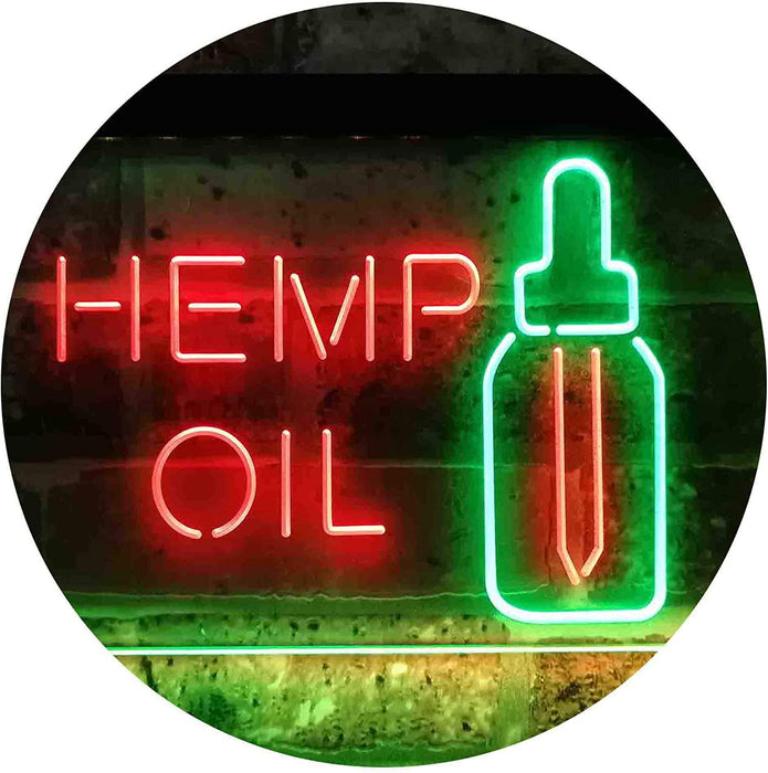 Hemp Oil LED Light Sign - Way Up Gifts