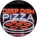 Deep Dish Pizza LED Light Sign - Way Up Gifts