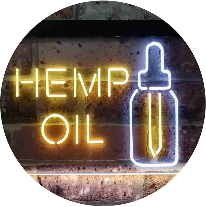 Hemp Oil LED Light Sign - LED Gift Works