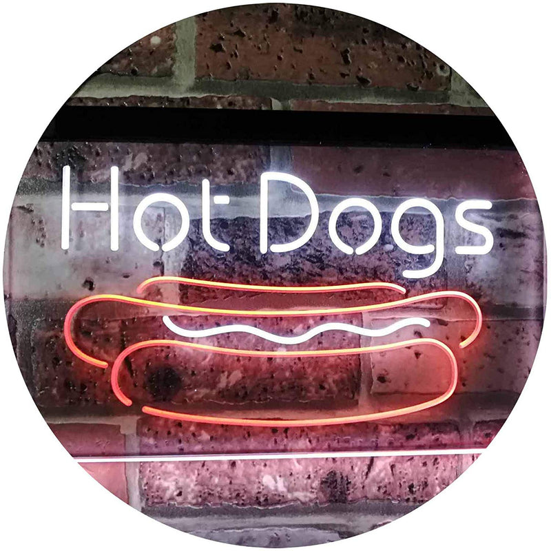 Hot Dogs LED Light Sign - LED Gift Works