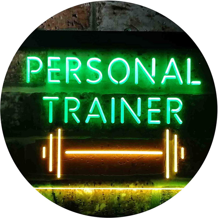 Personal Trainer Gym Fitness Center LED Light Sign - Way Up Gifts