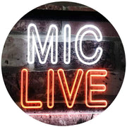 On Air Mic Live LED Light Sign - LED Gift Works