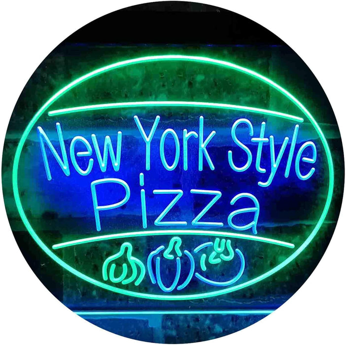 New York Style Pizza LED Light Sign - Way Up Gifts