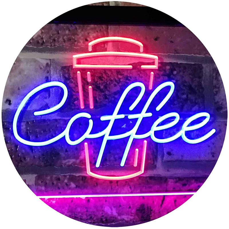 Coffee LED Light Sign - LED Gift Works