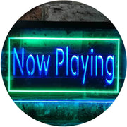 Now Playing Movie Night Home Theater LED Light Sign - LED Gift Works