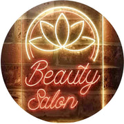 Flower Decor Beauty Salon LED Light Sign - LED Gift Works