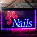 Beauty Salon Nails LED Light Sign - Way Up Gifts