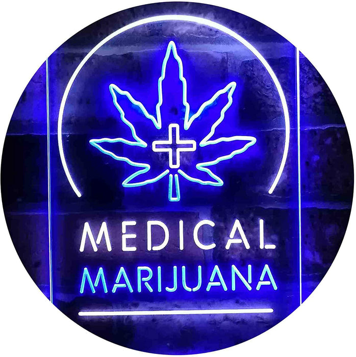 Medical Marijuana LED Light Sign - Way Up Gifts