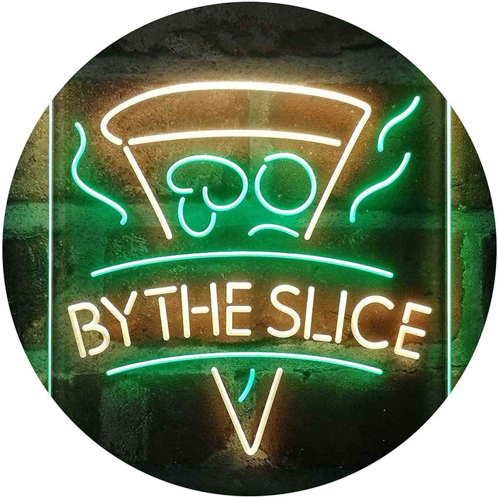 Pizza by The Slice LED Light Sign - Way Up Gifts