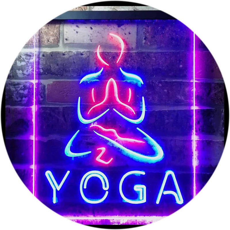 Yoga LED Light Sign - LED Gift Works