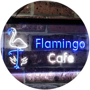Flamingo Cafe LED Light Sign - LED Gift Works