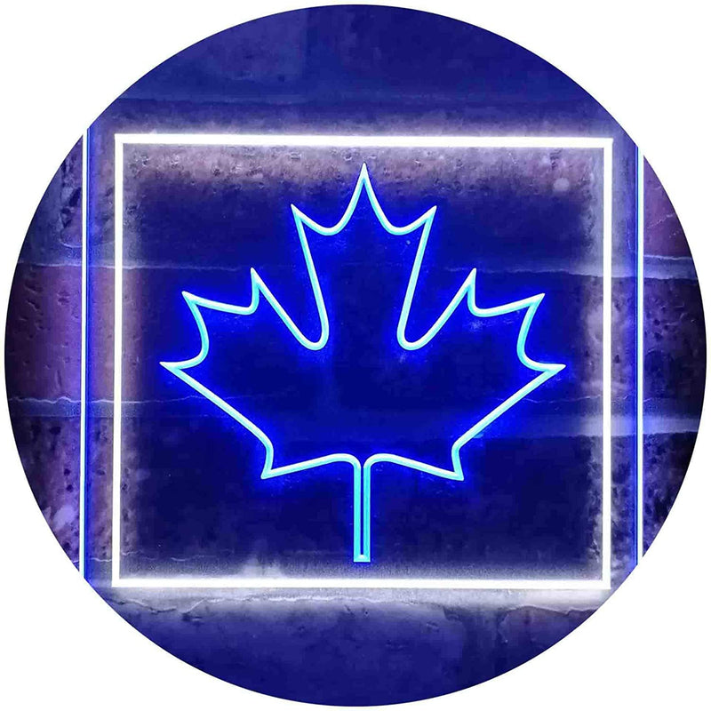 Canada Canadian Maple Leaf LED Light Sign - LED Gift Works