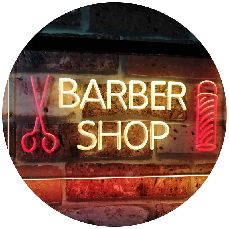 Barber Shop LED Light Sign - LED Gift Works