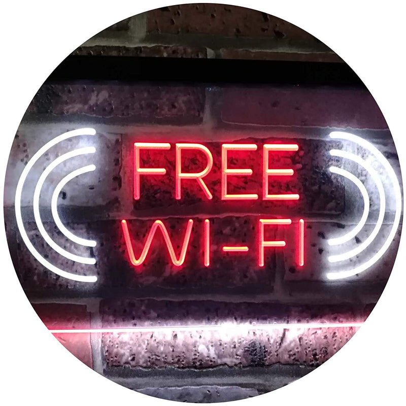 Internet Free Wi-Fi LED Light Sign - LED Gift Works