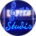 Music Notes Studio LED Light Sign - Way Up Gifts