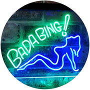 Sexy Girl Bada Bing Man Cave LED Light Sign - LED Gift Works