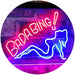 Sexy Girl Bada Bing Man Cave LED Light Sign - Way Up Gifts