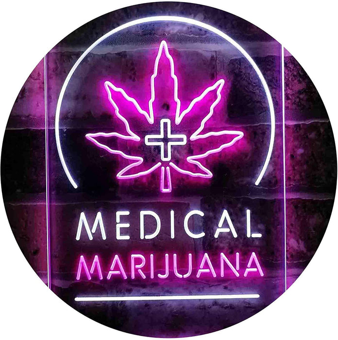 Medical Marijuana LED Light Sign - Way Up Gifts