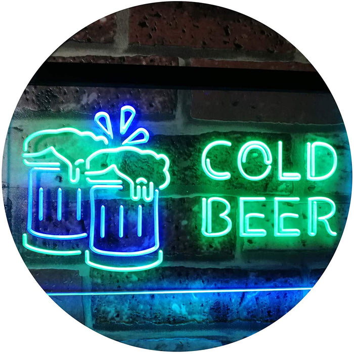 Cold Beer LED Light Sign - Way Up Gifts