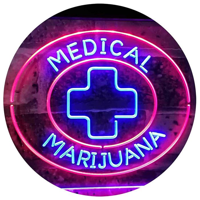 Medical Marijuana LED Light Sign - Way Up Gifts