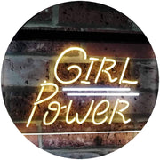Girl Power LED Light Sign - LED Gift Works