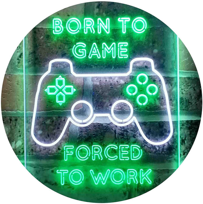 Born to Game Room LED Light Sign - Way Up Gifts
