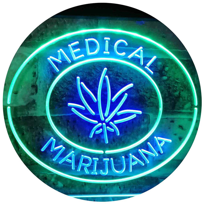 Medical Marijuana LED Light Sign - Way Up Gifts