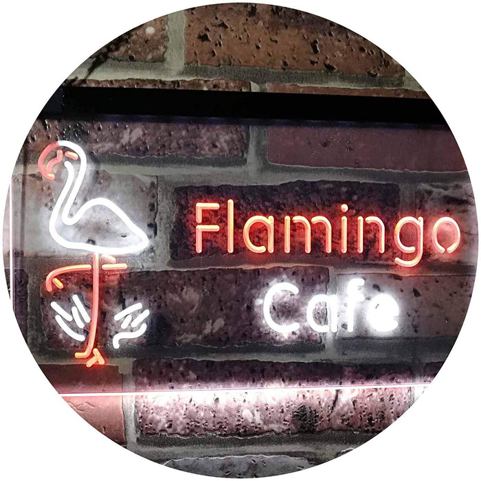 Flamingo Cafe LED Light Sign - Way Up Gifts