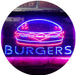 Hamburgers Burgers LED Light Sign - Way Up Gifts