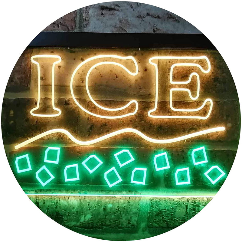 Ice Bags Supply Shop LED Light Sign - LED Gift Works