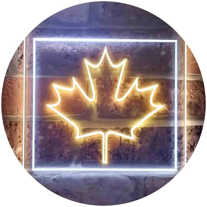 Canada Canadian Maple Leaf LED Light Sign - Way Up Gifts