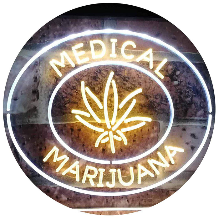 Medical Marijuana LED Light Sign - Way Up Gifts