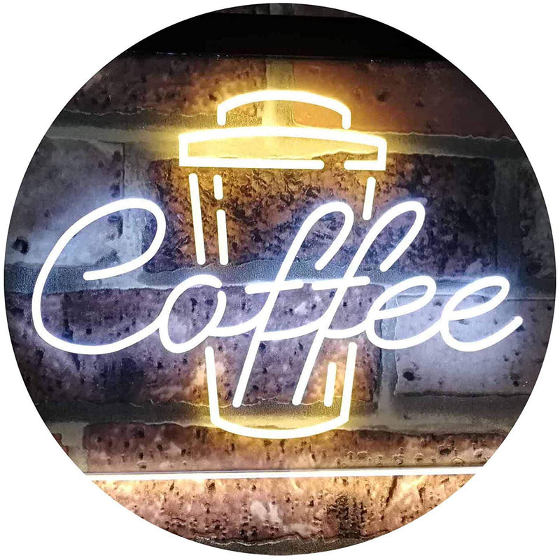 Coffee LED Light Sign - LED Gift Works