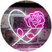 Rose Flower & Heart LED Light Sign - Way Up Gifts