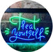 Treat Yourself Girl Bedroom Decoration LED Light Sign - Way Up Gifts