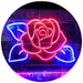 Rose Flower LED Light Sign - Way Up Gifts