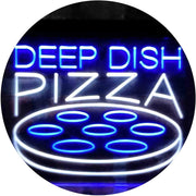 Deep Dish Pizza LED Light Sign - LED Gift Works