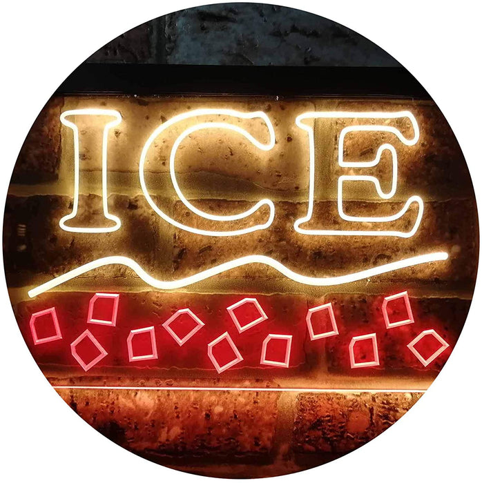 Ice Bags Supply Shop LED Light Sign - Way Up Gifts