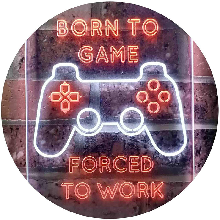 Born to Game Room LED Light Sign - Way Up Gifts