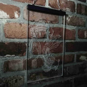 Koi Fish Tattoo Line Art LED Light Sign - LED Gift Works