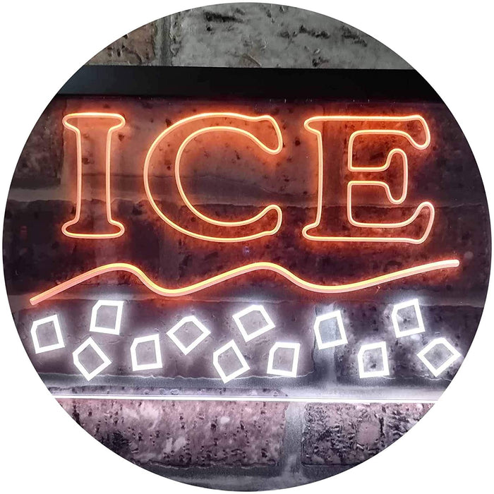 Ice Bags Supply Shop LED Light Sign - Way Up Gifts