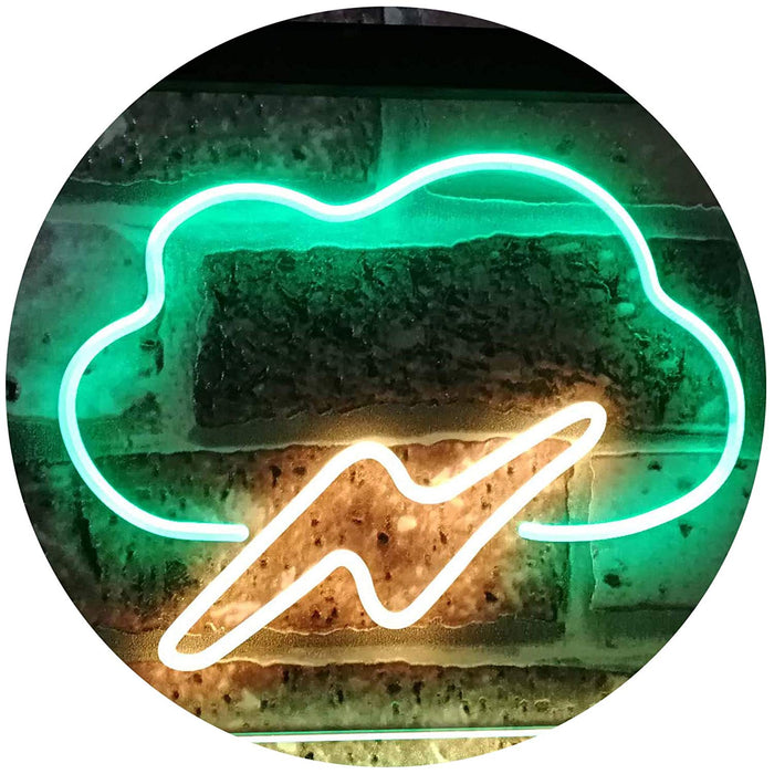 Cloud Lightning Kid's Room Decor LED Light Sign - Way Up Gifts
