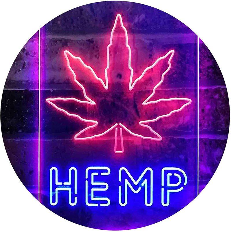 Hemp LED Light Sign - LED Gift Works