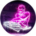 DJ Disc Jockey Disco Music Bar Beer LED Light Sign - Way Up Gifts