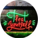 Treat Yourself Girl Bedroom Decoration LED Light Sign - Way Up Gifts