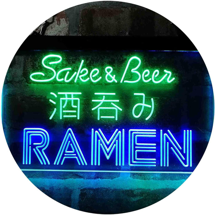 Japanese Sake and Beer Ramen LED Light Sign - Way Up Gifts