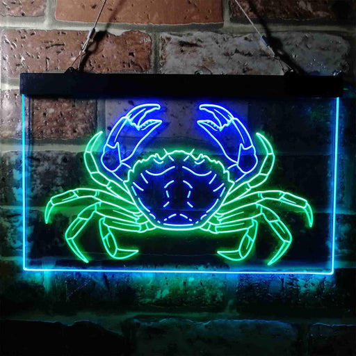 Crab Seafood Ocean Display LED Light Sign - Way Up Gifts