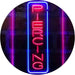 Vertical Piercing LED Light Sign - Way Up Gifts
