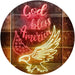 God Bless America Eagle LED Light Sign - Way Up Gifts